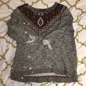 Forever 21 Patterned Sweater